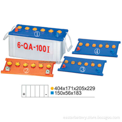 Dry Charged Car Battery 12V100ah (N100)